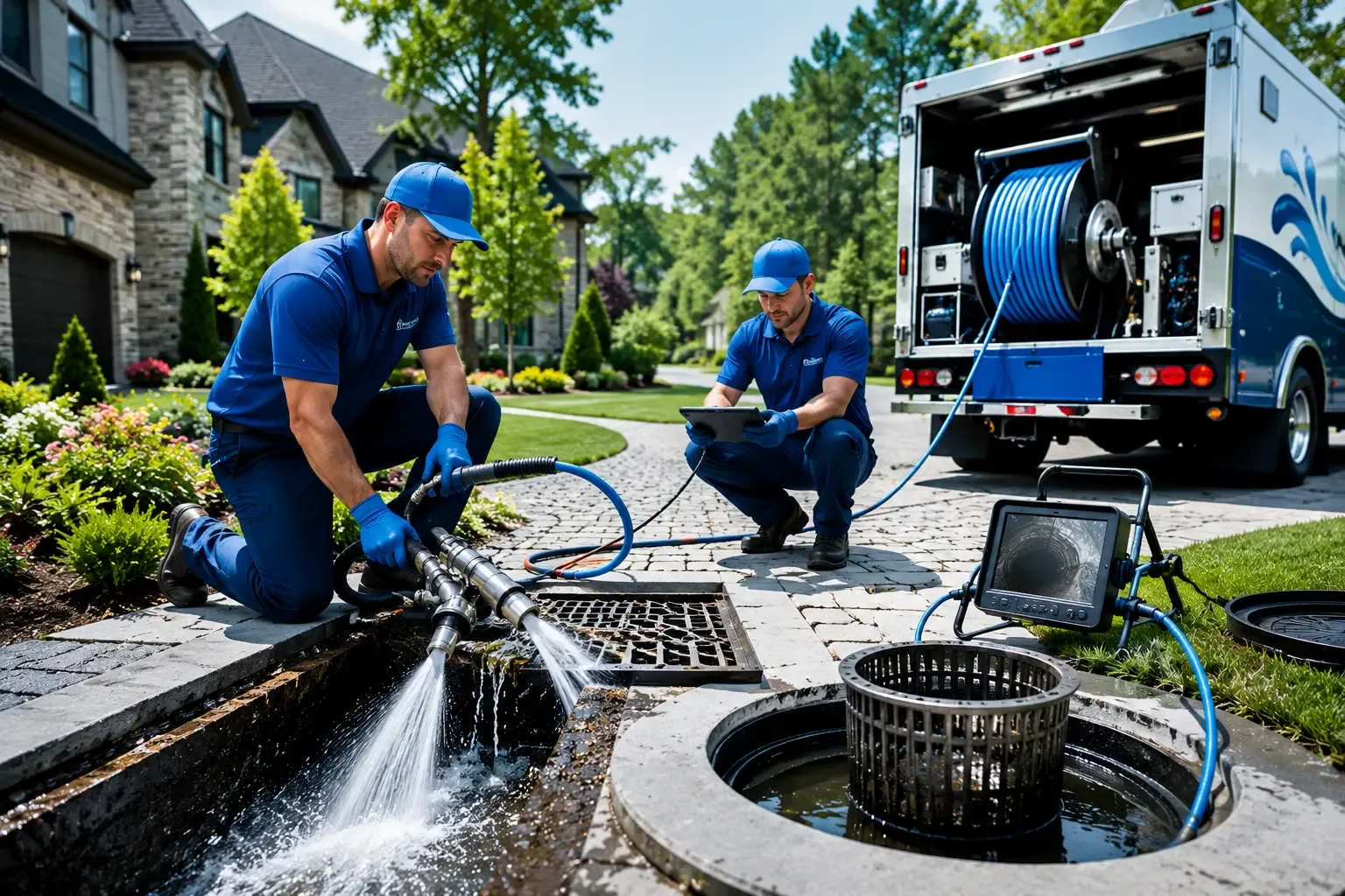 Local outdoor drain cleaning professionals in Nesquehoning, PA